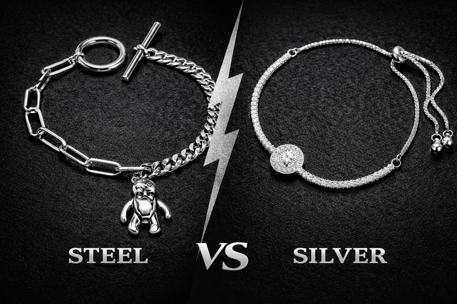 Stainless Steel Bracelets Vs Silver Bracelets Durability Showdown